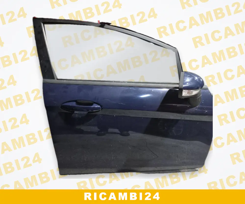 Porta anteriore destra completa blu – Ford Fiesta 5 porte 2016